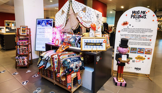 Hug Me Pillows’ John Lewis pop-up enjoys “overwhelming” response.