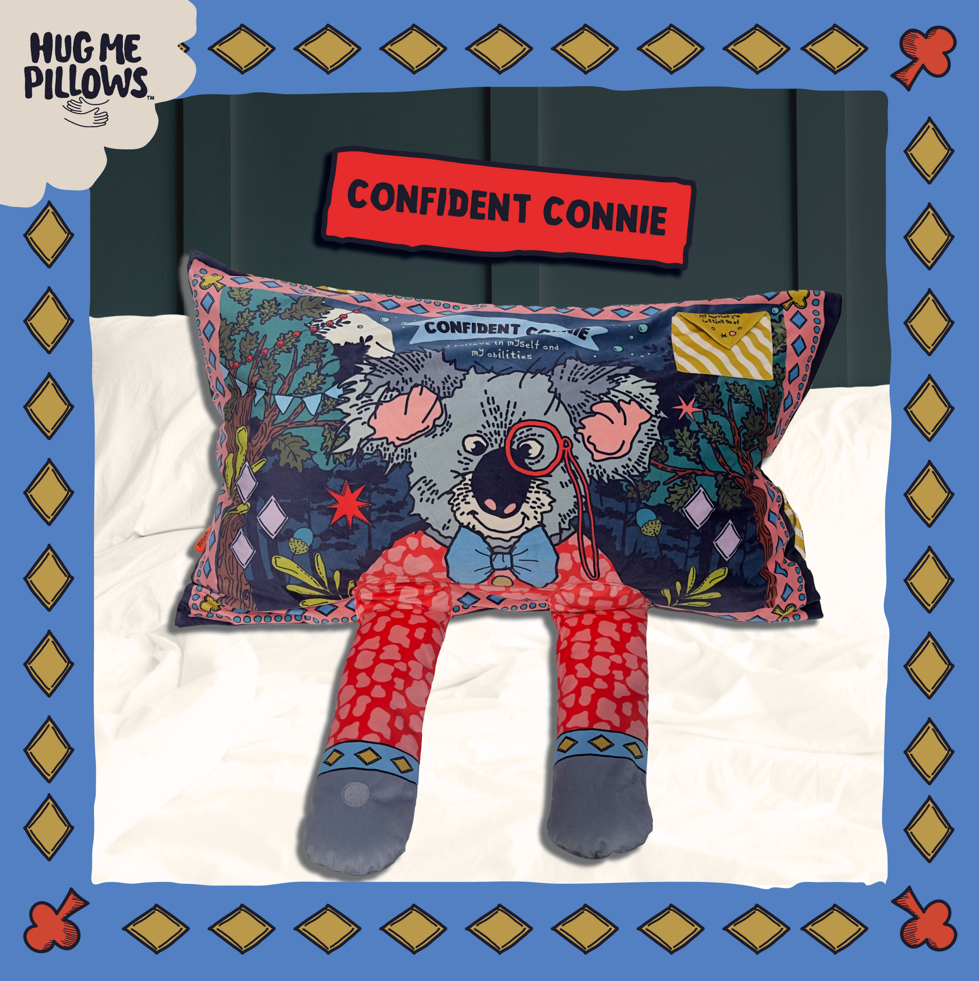 Confident Connie pillowcase.