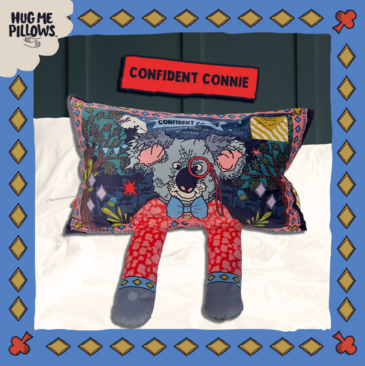 Confident Connie pillowcase.